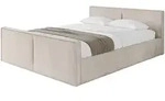 Altdecor Polsterbett, Beige, Textil, H3 + H4, 140x200 cm, Schlafzimmer, Betten,