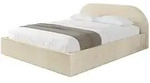 Altdecor Polsterbett, Ecru, Textil, H3 + H4, 160x200 cm, Schlafzimmer, Betten,