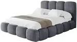 Altdecor Polsterbett, Dunkelgrau, Textil, H3 + H4, 140x200 cm, Schlafzimmer,...