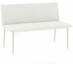 Homcom Esszimmerstuhl, Beige, Metall, 2-Sitzer, F&uuml;llung: Schaumstoff, rund,
