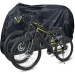 Fahrradabdeckung, Schwarz, Textil, 17x6x23 cm, Freizeit, Sport & Fitness, Fahrr&auml;der,