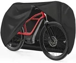 Fahrradabdeckung, Schwarz, Kunststoff, 78.7x119.4x195.6 cm, Freizeit, Sport &