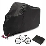 Fahrradabdeckung, Schwarz, Textil, 70x110x200 cm, Freizeit, Sport & Fitness,