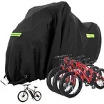 Fahrradabdeckung, Schwarz, Textil, 112x112x210 cm, Freizeit, Sport & Fitness,