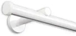 Deco-Raum Gardinenstange, Wei&szlig;, Metall, 410 cm, Wohntextilien, Gardinen &...