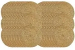 Ritzenhoff Breker Platzmatten, Hellbraun, Naturmaterialien, Rund, Wohntextilien,
