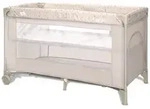 Lorelli Babyreisebett, Beige, Kunststoff, 67x125 cm, Babym&ouml;bel, Babybetten,
