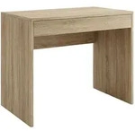 Komodee Schreibtisch, Sonoma Eiche, Kunststoff, 1 Schubladen, 75x75x50 cm,