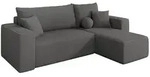 Altdecor Ecksofa, Schiefer, Kunststoff, 3-Sitzer, L-Form, 249x139 cm, Wohnzimmer,