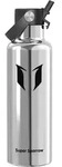 Trinkflasche, Silber, Metall, 7.5x7.5 cm, Kaffee & Tee, Kannen, Trinkflaschen