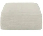 Altdecor Pouf, Ecru, Kunststoff, 1-Sitzer, 91x40x89 cm, Wohnzimmer, Hocker, Poufs