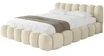 Altdecor Polsterbett, Beige, Textil, H3 + H4, 200x200 cm, Schlafzimmer, Betten,