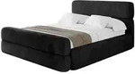 Altdecor Polsterbett, Schwarz, Textil, 140x200 cm, Schlafzimmer, Betten,