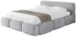 Altdecor Polsterbett, Hellgrau, Textil, H3 + H4, 200x200 cm, Schlafzimmer,...
