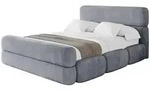 Altdecor Polsterbett, Grau, Textil, 160x200 cm, Schlafzimmer, Betten,...