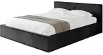 Altdecor Polsterbett, Schwarz, Textil, 160x200 cm, Schlafzimmer, Betten,