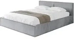 Altdecor Polsterbett, Hellgrau, Textil, H3 + H4, 160x200 cm, Schlafzimmer,...
