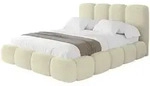 Altdecor Polsterbett, Taupe, Textil, H3 + H4, 120x200 cm, Schlafzimmer, Betten,