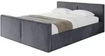Altdecor Polsterbett, Dunkelgrau, Textil, H3 + H4, 160x200 cm, Schlafzimmer,...