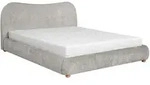 Beautysofa Polsterbett, Beige, Textil, 1 Schubladen, H2 + H3, H&ouml;he ca. 26 cm,