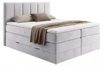 Sofnet Boxspringbett, Grau, Textil, H3, Rechteckig, 160x200 cm, Schlafzimmer,...