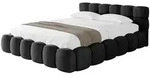 Altdecor Polsterbett, Schwarz, Textil, 160x200 cm, Schlafzimmer, Betten,