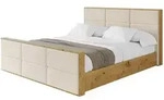 Altdecor Polsterbett, Creme, Textil, 120x200 cm, Schlafzimmer, Betten,...