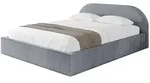 Altdecor Polsterbett, Grau, Textil, H3 + H4, 120x200 cm, Schlafzimmer, Betten,