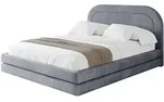 Altdecor Polsterbett, Grau, Textil, 180x200 cm, Schlafzimmer, Betten,...