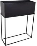 Loft42 Stehender, Schwarz, Metall, 55x70x20 cm, Dekoration, Blumen & Zubeh&ouml;r,