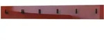 Vladon Garderobenpaneel, Bordeaux, Holzwerkstoff, 110.5x14.5x3.5 cm, Garderobe,