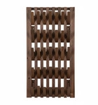 Home Deluxe Garderobenpaneel, Dunkelbraun, Holzwerkstoff, Holz, 55x105x5 cm,
