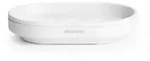 Brabantia Seifenschale Mindset, Wei&szlig;, Metall, 12.1x2.4x8.1 cm, Badaccessoires,