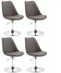CLP Stuhl, Dunkelgrau, Metall, 48x76x57 cm, Esszimmer, St&uuml;hle,...
