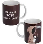 United Labels Kaffeebecher, Braun, Keramik, 0.32 L, Kaffee & Tee, Tassen,