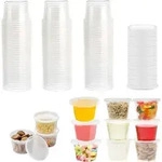 Vorratsdosen-Set, Transparent, Kunststoff, 5.5x4x7.4 cm, K&uuml;chenzubeh&ouml;r,