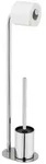 Wenko Toilettenpapierhalter, Silber, Metall, 18x63x13 cm, Badaccessoires