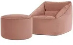 icon Sitzsack, Pink, Textil, 360 L, 1-Sitzer, F&uuml;llung: EPS Mikroperlen,...