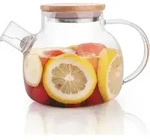 Teekanne, Transparent, Glas, 12.9x10.9 cm, Kaffee & Tee, Kannen, Teekannen