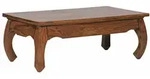Kadima Design Couchtisch, Braun, Holz, Echtholz,Sheesham, Rechteckig,Rechteckig,