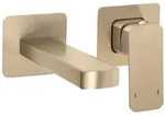 REA Unterputz, Gold, Metall, 20x13x13 cm, Badezimmer, Waschbecken & Armaturen,