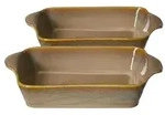 Ritzenhoff Breker Auflaufformen, Braun, Keramik, Rechteckig, 14x6x25 cm, Kochen,