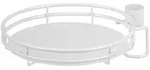 bremermann Zusatz-Pflanzenteller,, Wei&szlig;, Metall, 19x4.5x19 cm, Wohnzimmer,