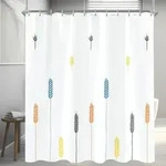 Duschvorhang, Mehrfarbig, Textil, 180x200 cm, Badtextilien, Duschvorh&auml;nge