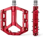 Fahrradpedale, Rot, Metall, 10x2x12 cm, Freizeit, Sport & Fitness, Fahrr&auml;der,