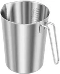 Messbecher, Silber, Metall, Backen, Backhelfer, Messbecher