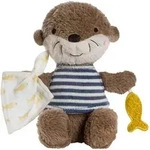 Fehn Kuscheltier Otter Theo, Mehrfarbig, Textil, 8x5.2x20 cm, unisex, Spielzeug,