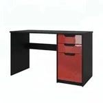 Vladon Schreibtisch, Bordeaux, Holzwerkstoff, 60x76x129 cm, Arbeitszimmer,