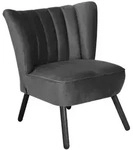 Max Winzer Sessel, Anthrazit, Schwarz, Holz, Buche, 70x80x66 cm, Goldenes M, Made in