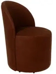 Zuiver Sessel, Braun, Kunststoff, 58x82x53 cm, Wohnzimmer, Sessel, Polstersessel